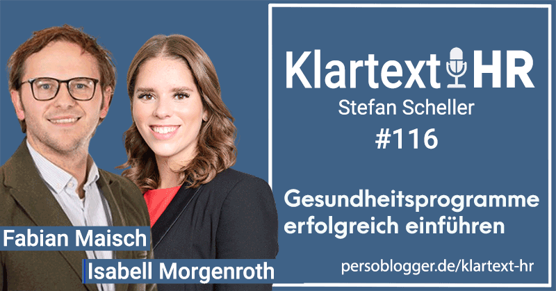 Isabell Morgenroth und Fabian Maisch im Klartext HR Podcast